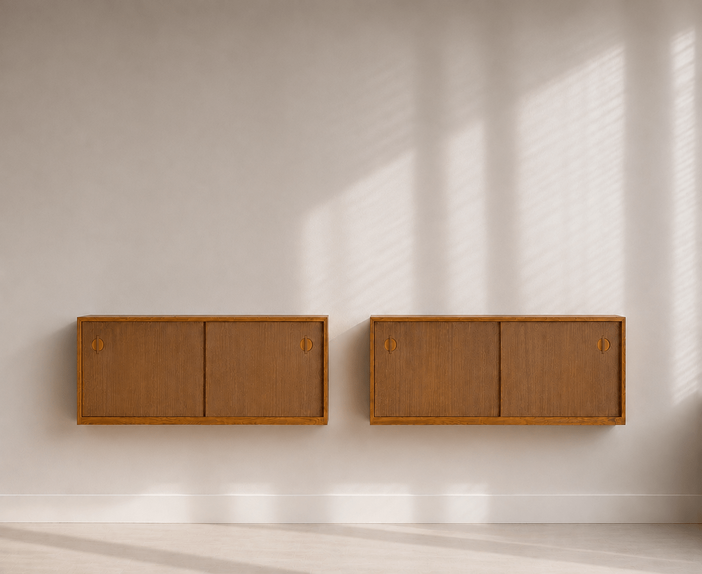 A Pair of Erik Wörts Wall-Mounted Cabinets