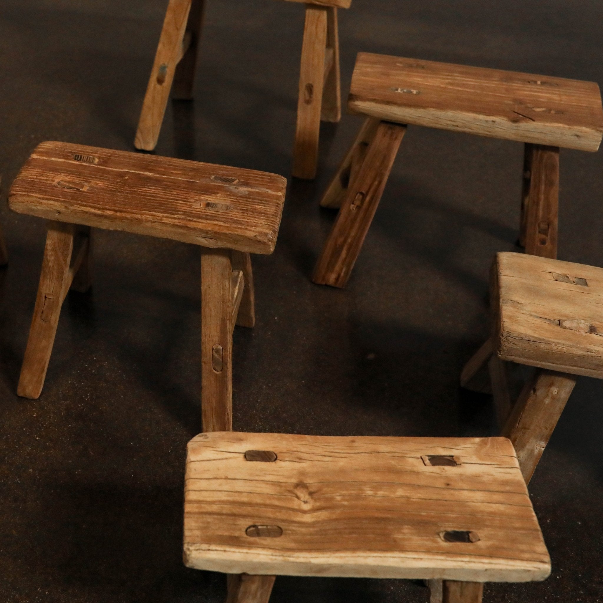 Elm Stool, Mini