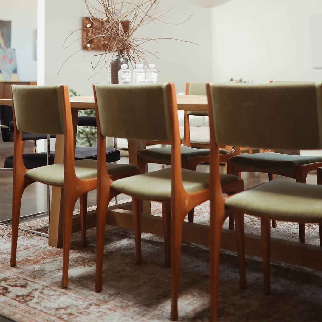 A Set of Six Italian Carlo De Carli Dining Chairs