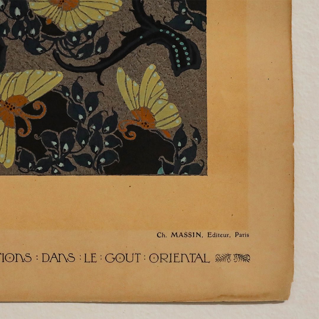 French Pochoir Illustrations by E.A. Séguy, 1920’s