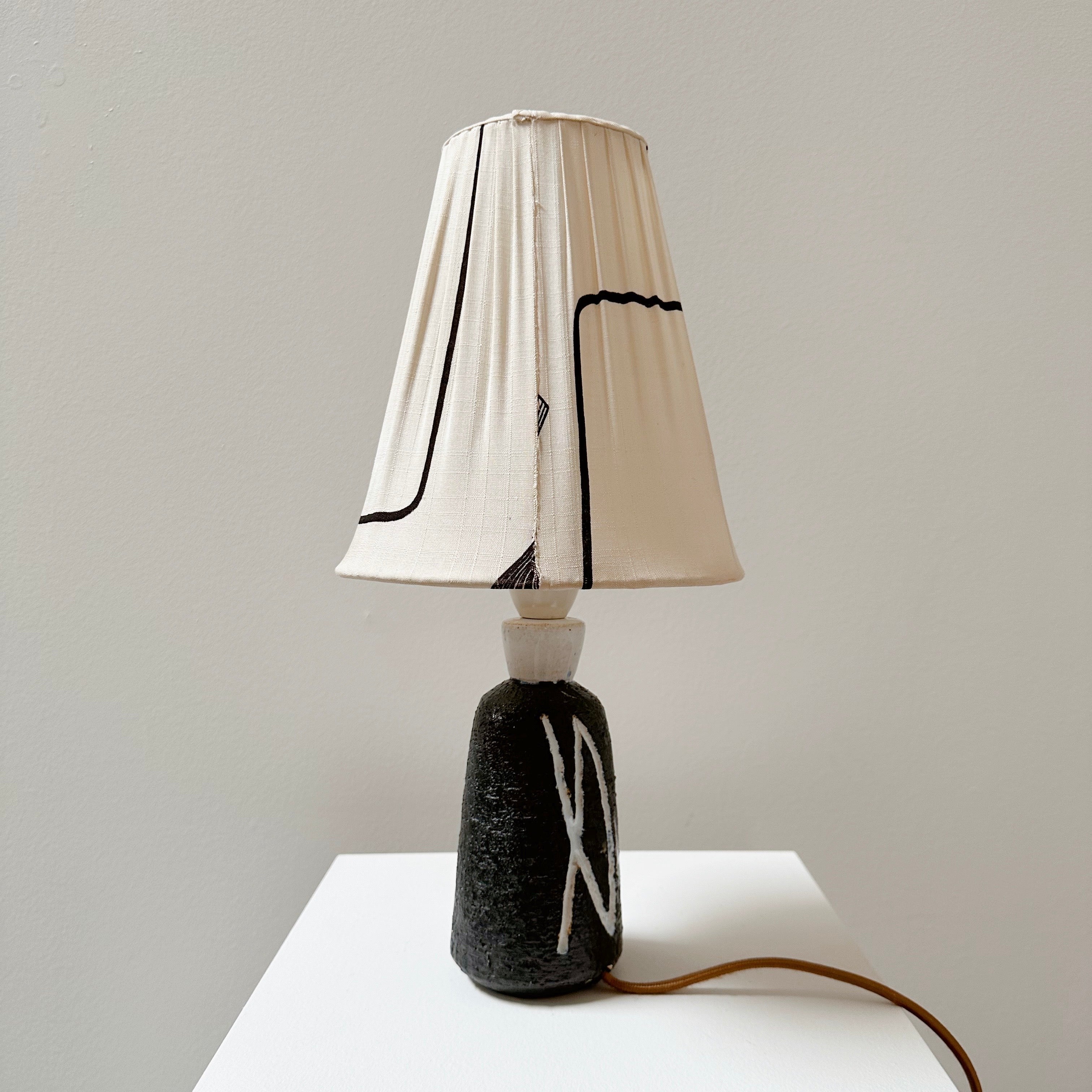 Small Midcentury Modern Studio Lamp + Shade