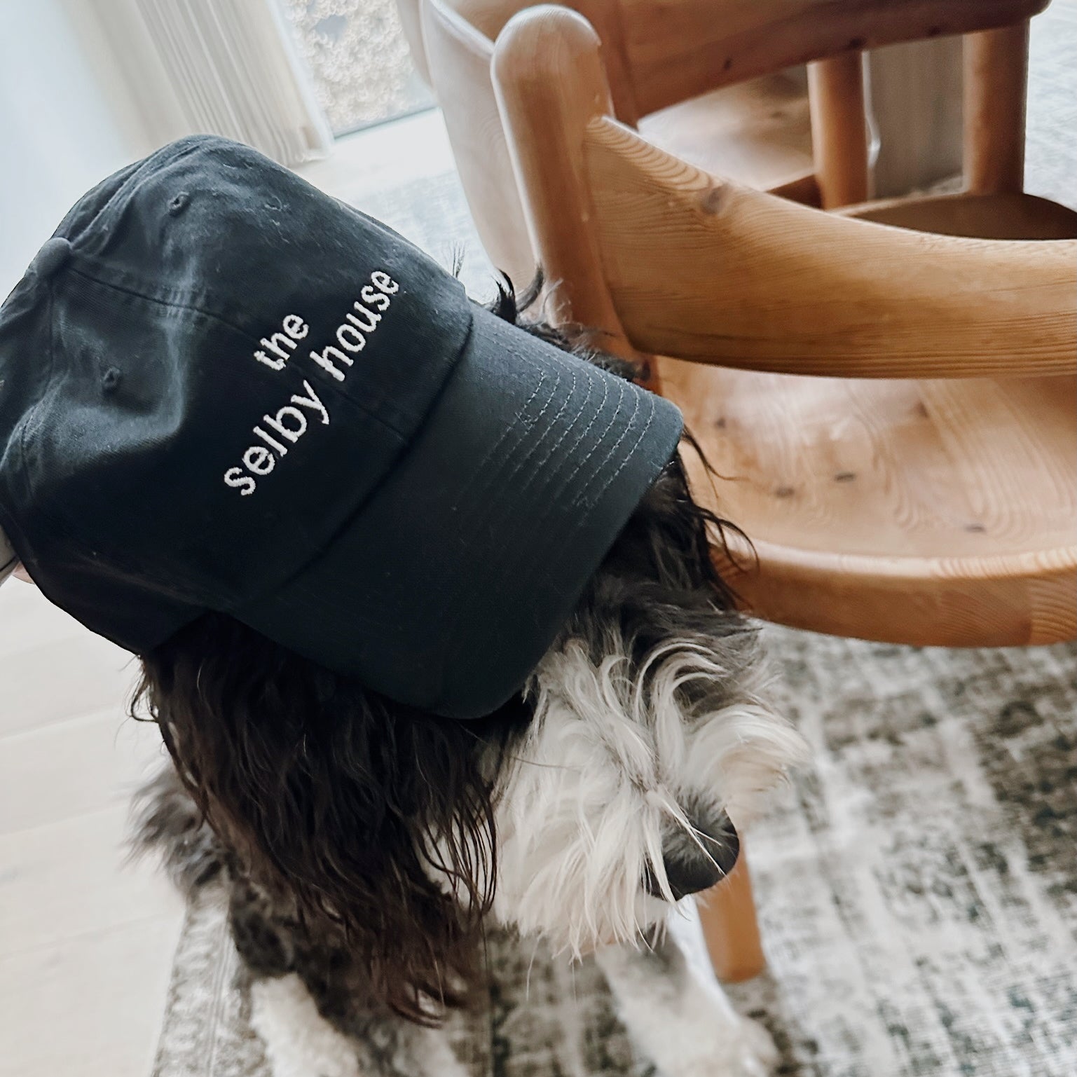 TSH Black Ball Cap