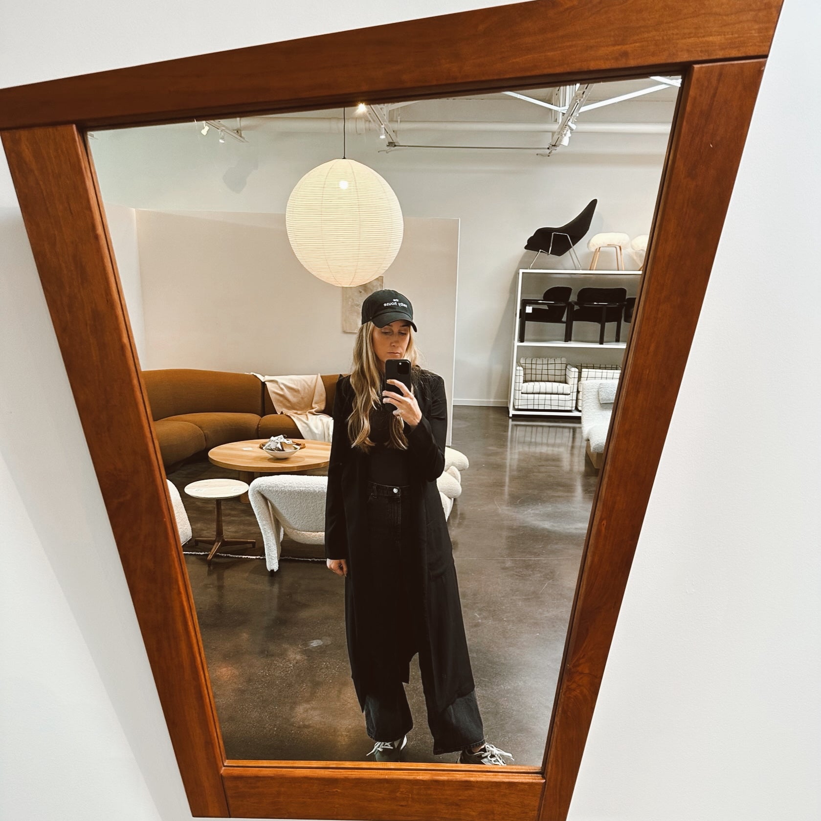 TSH Black Ball Cap