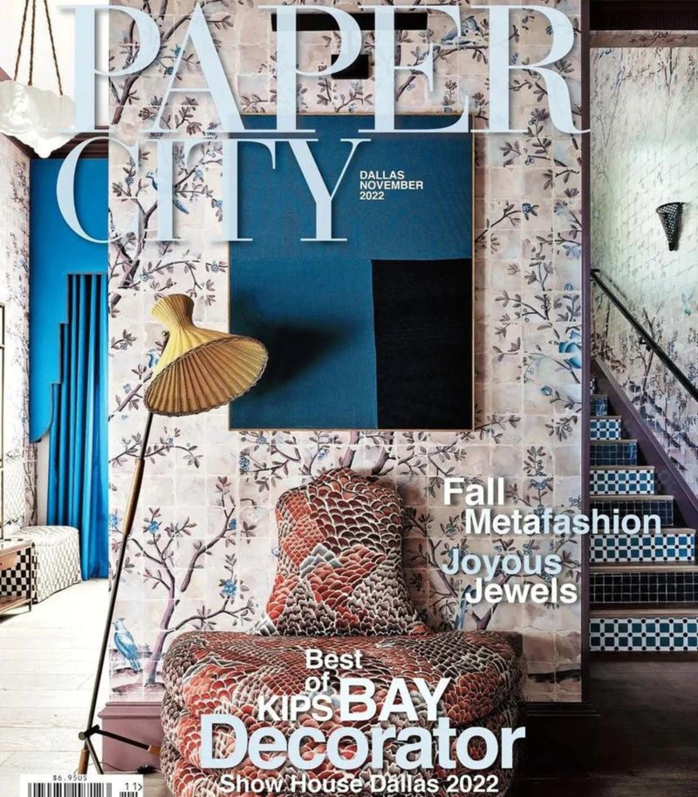 Paper City magazine November 2022 magazine cover.