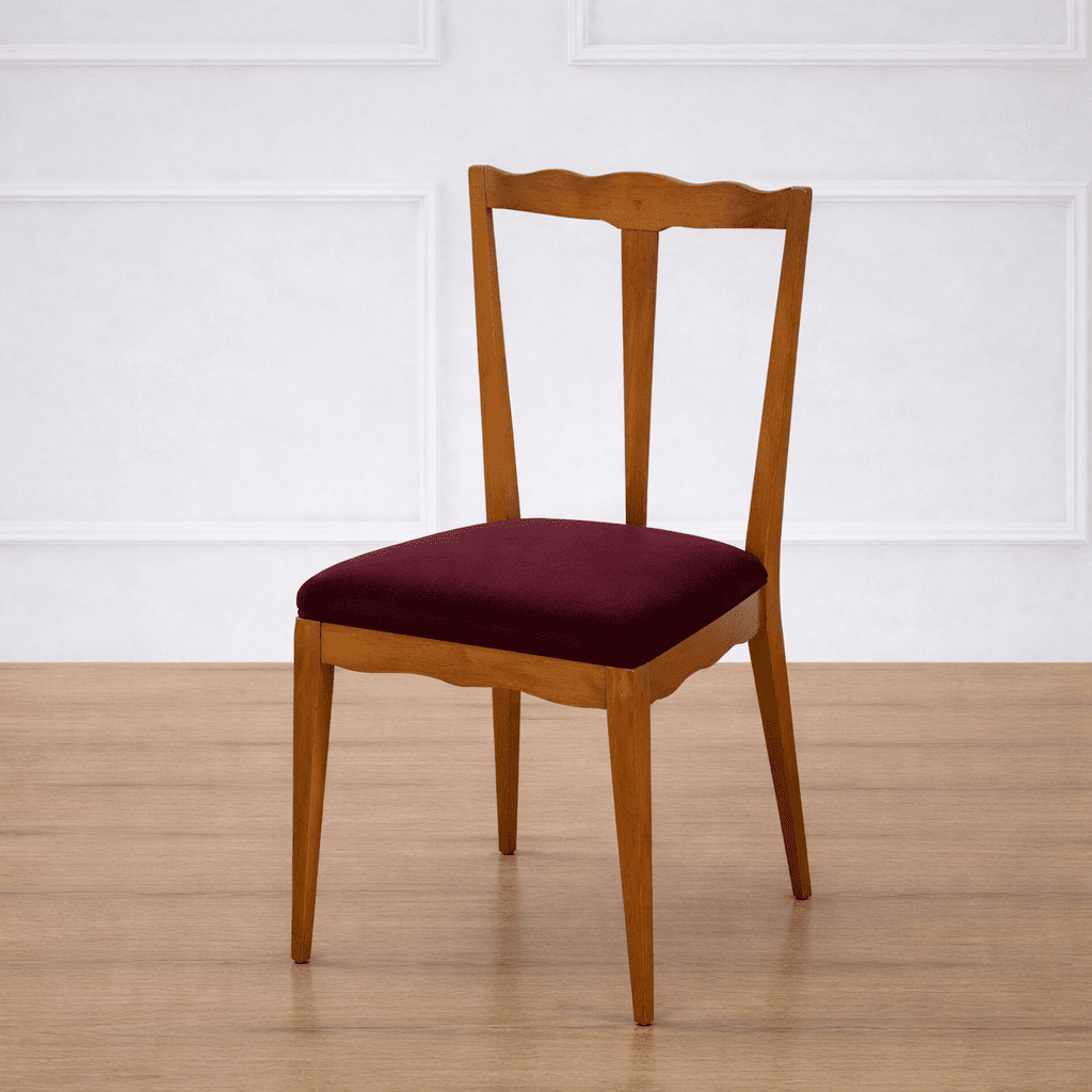 A Set of Six Italian Sculptural Dining Chairs