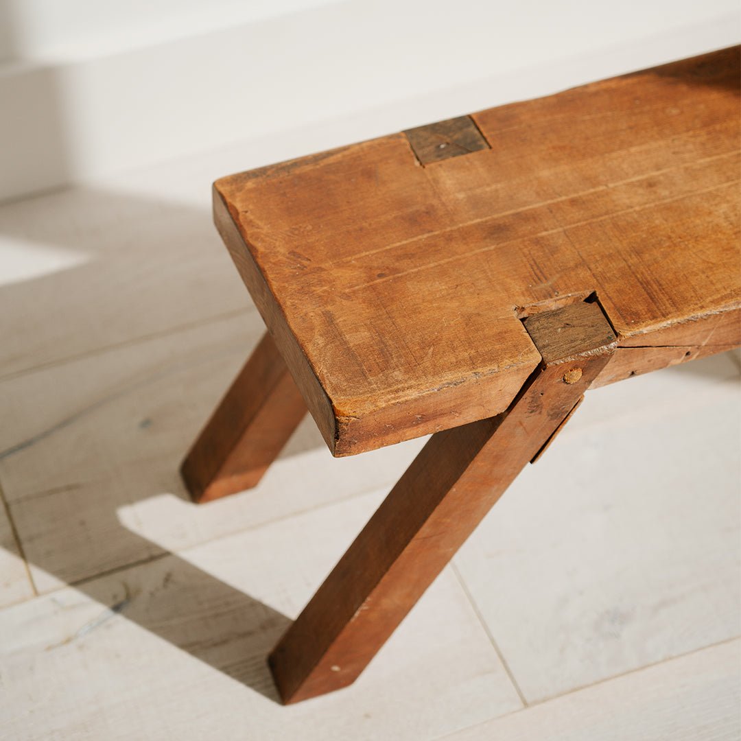 Antique Low Bench
