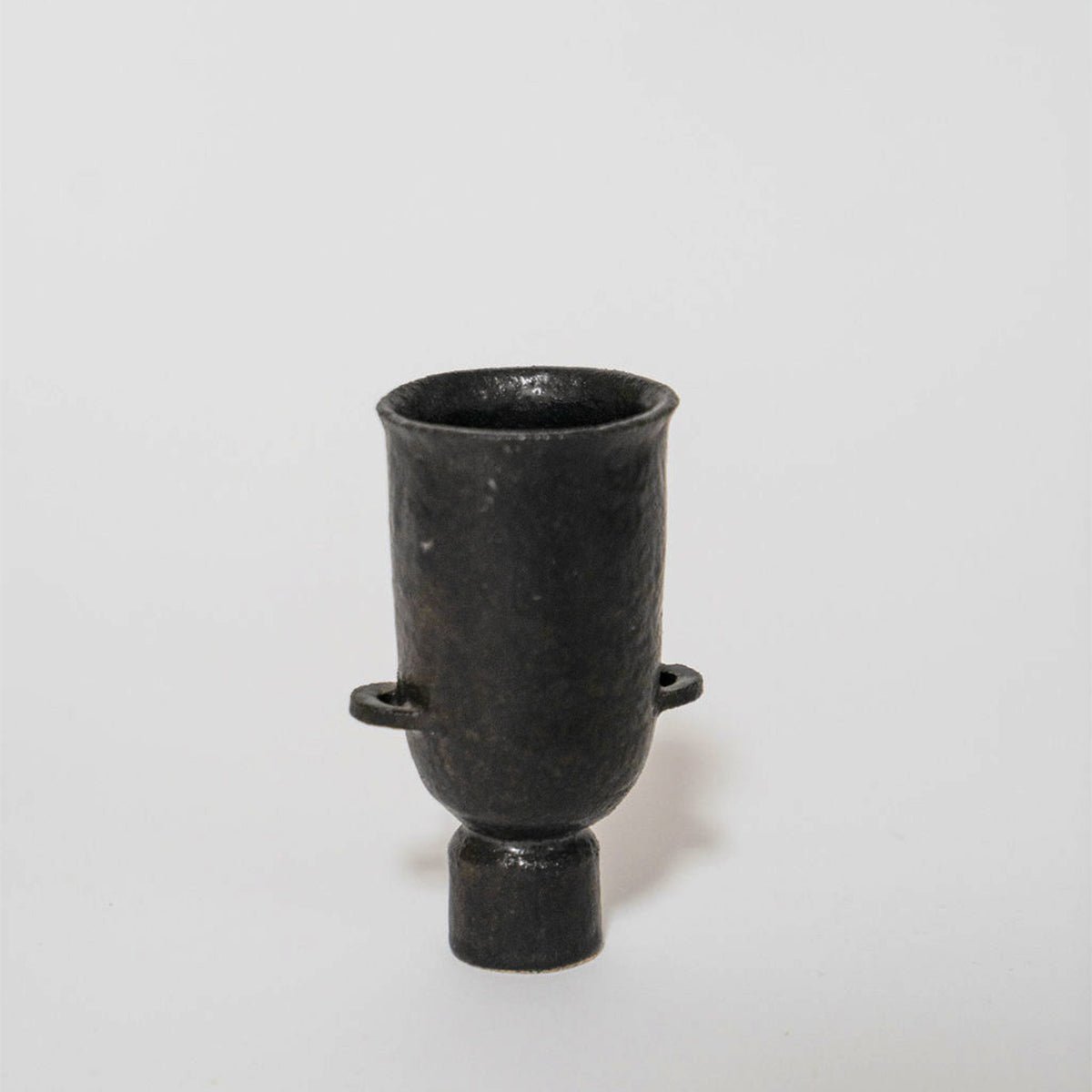 Spanish Pottery with Black Glaze