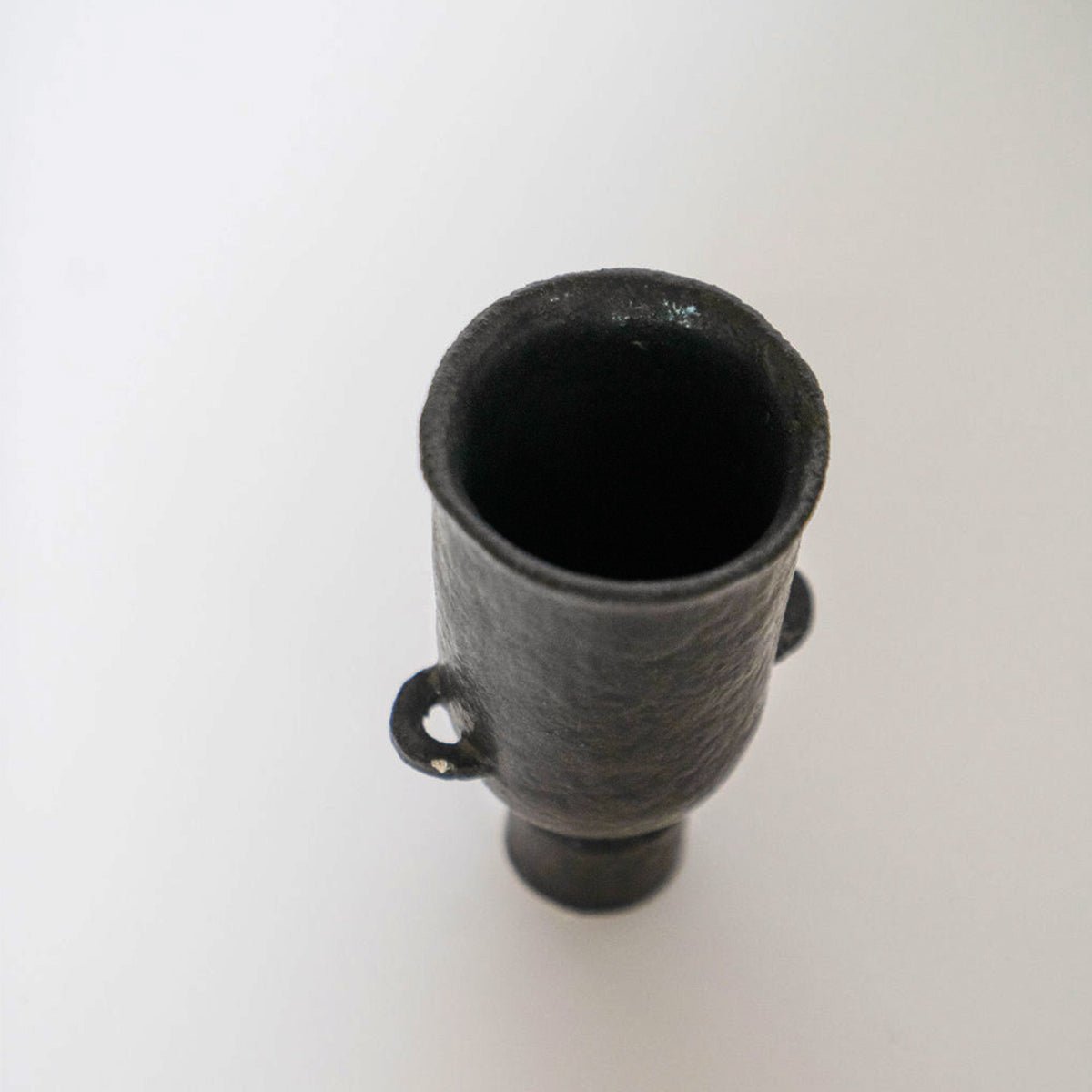 Spanish Pottery with Black Glaze