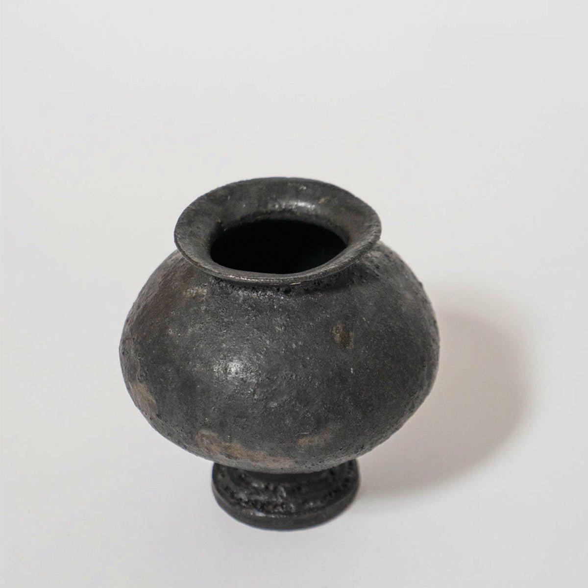 Spanish Pottery with Black Glaze