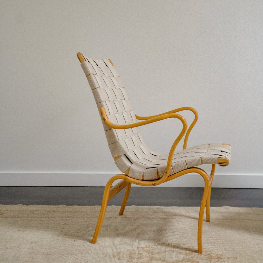 A Pair of 'Eva' Armchairs by Bruno Mathsson