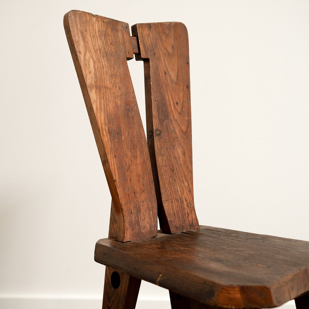 Side Chair in the style of Christain Durupt and Charlotte Perriand