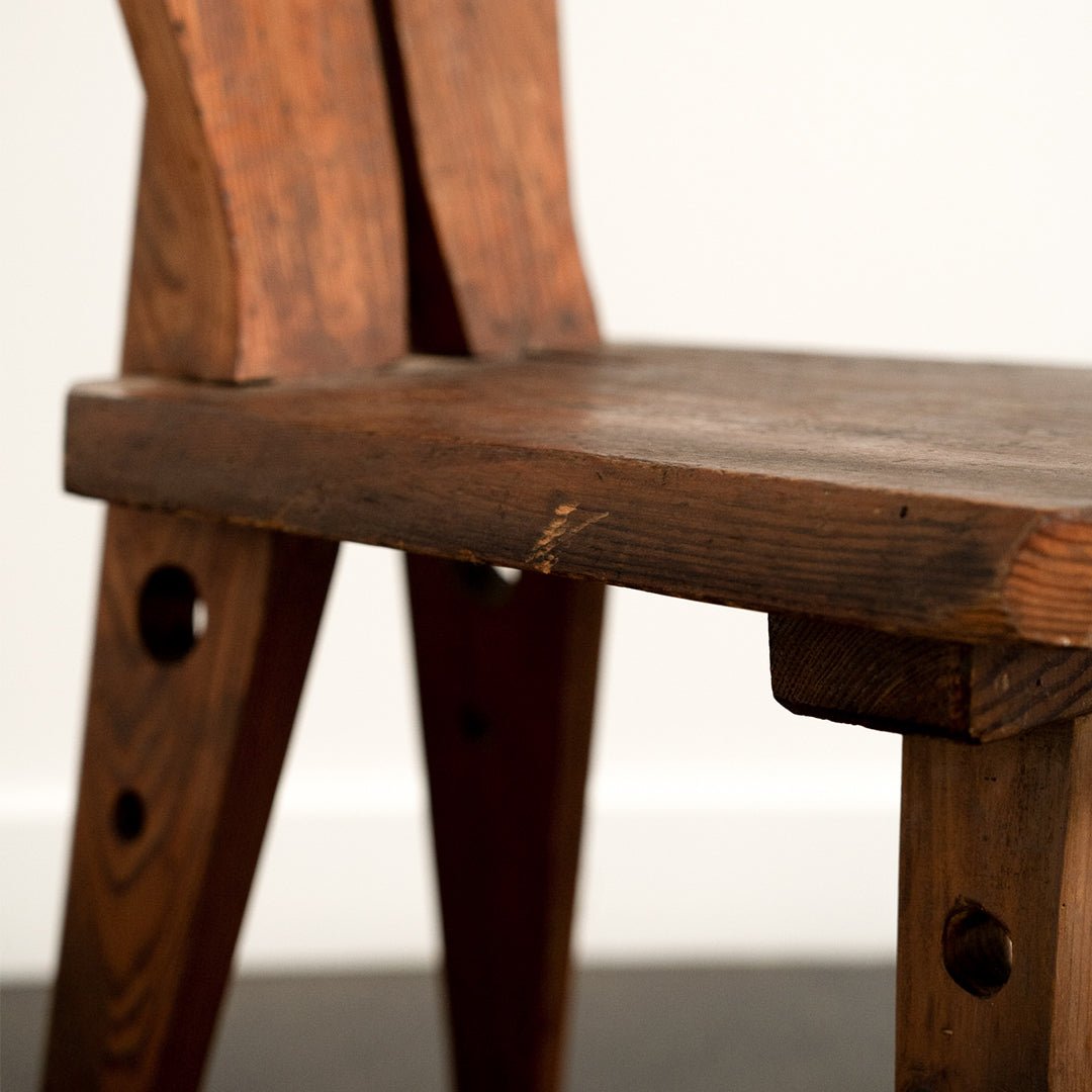 Side Chair in the style of Christain Durupt and Charlotte Perriand