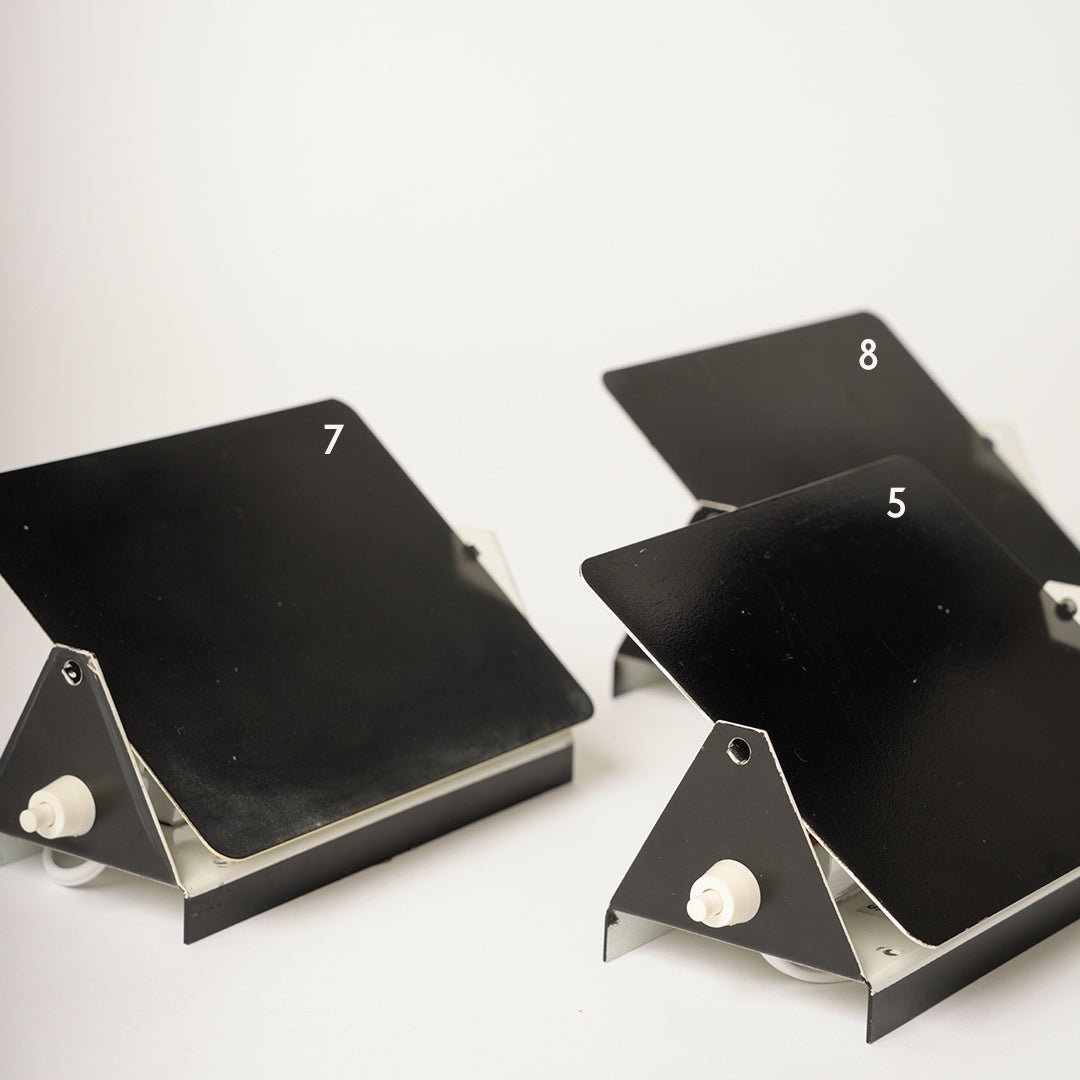 CP1 Wall Light by Charlotte Perriand, France 1968 | Black (sold ea.)