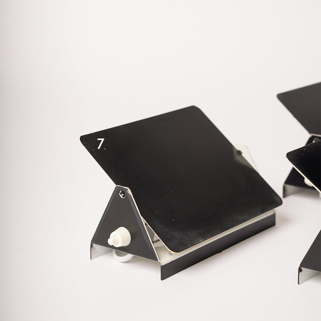 CP1 Wall Light by Charlotte Perriand, France 1968 | Black (sold ea.)