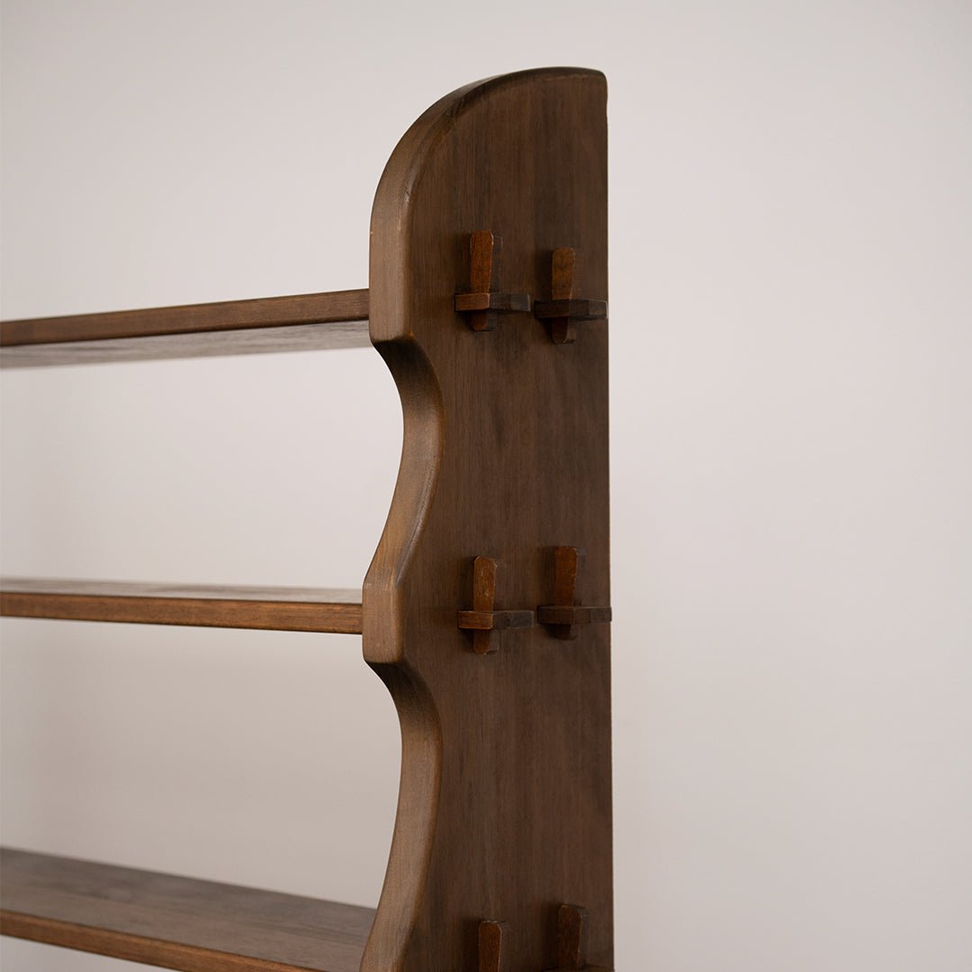 French Brutalist Open Etagere