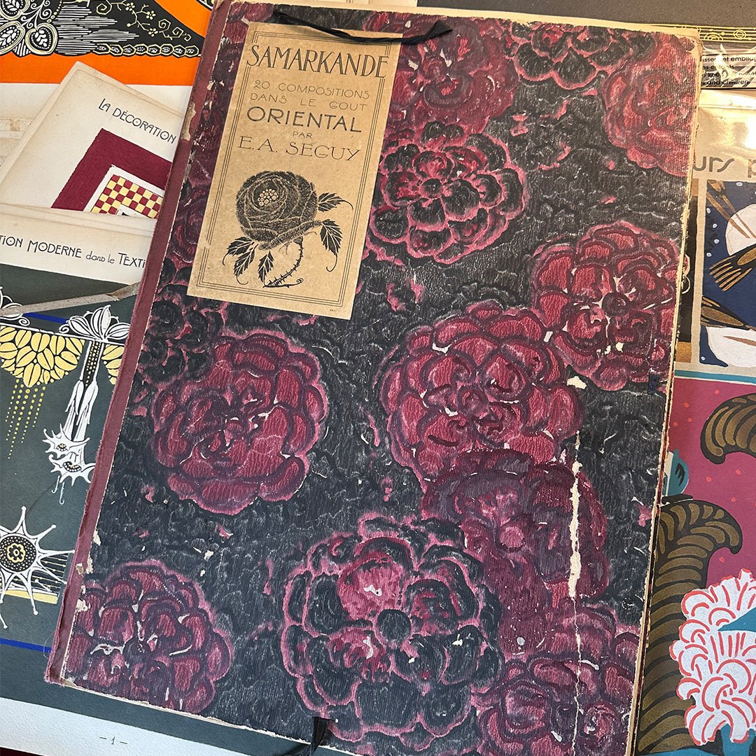 French Pochoir Illustrations by E.A. Séguy, 1920’s