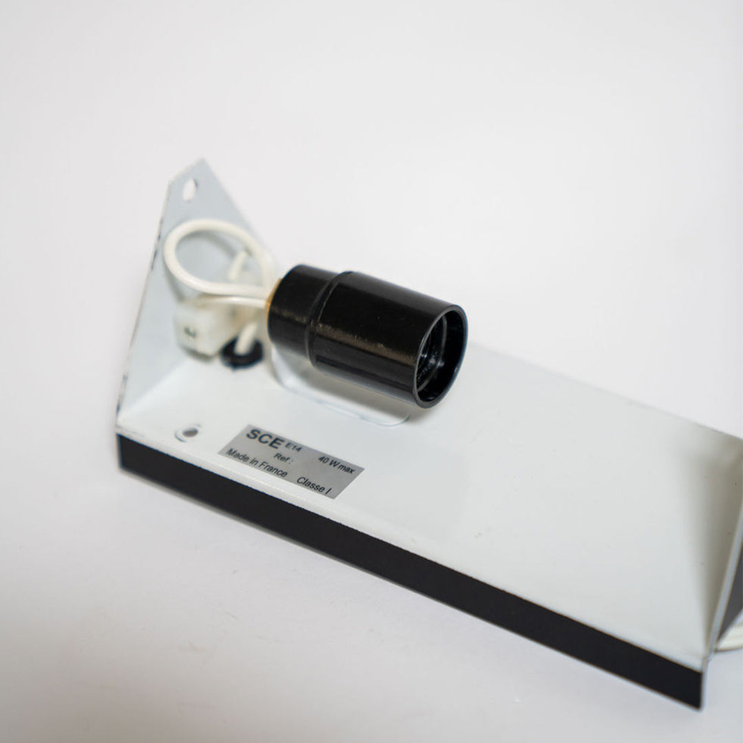 CP1 Wall Light by Charlotte Perriand, France 1968 | Black