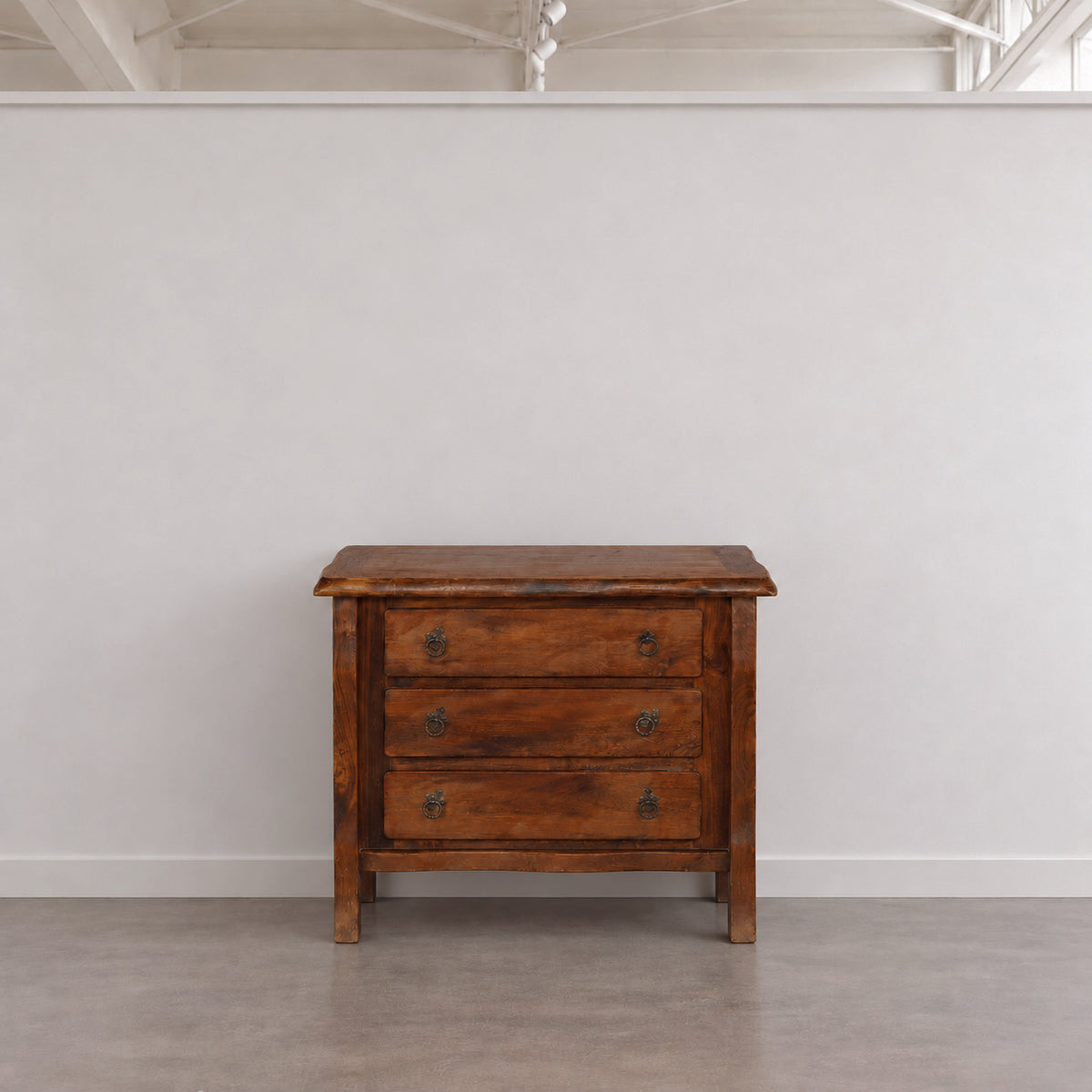 Brutalist Three Drawer Chest by Olavi Hanninen