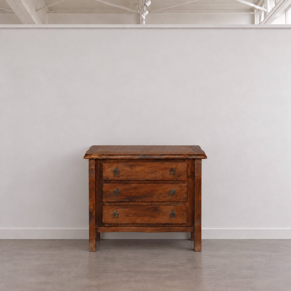 Brutalist Three Drawer Chest by Olavi Hanninen