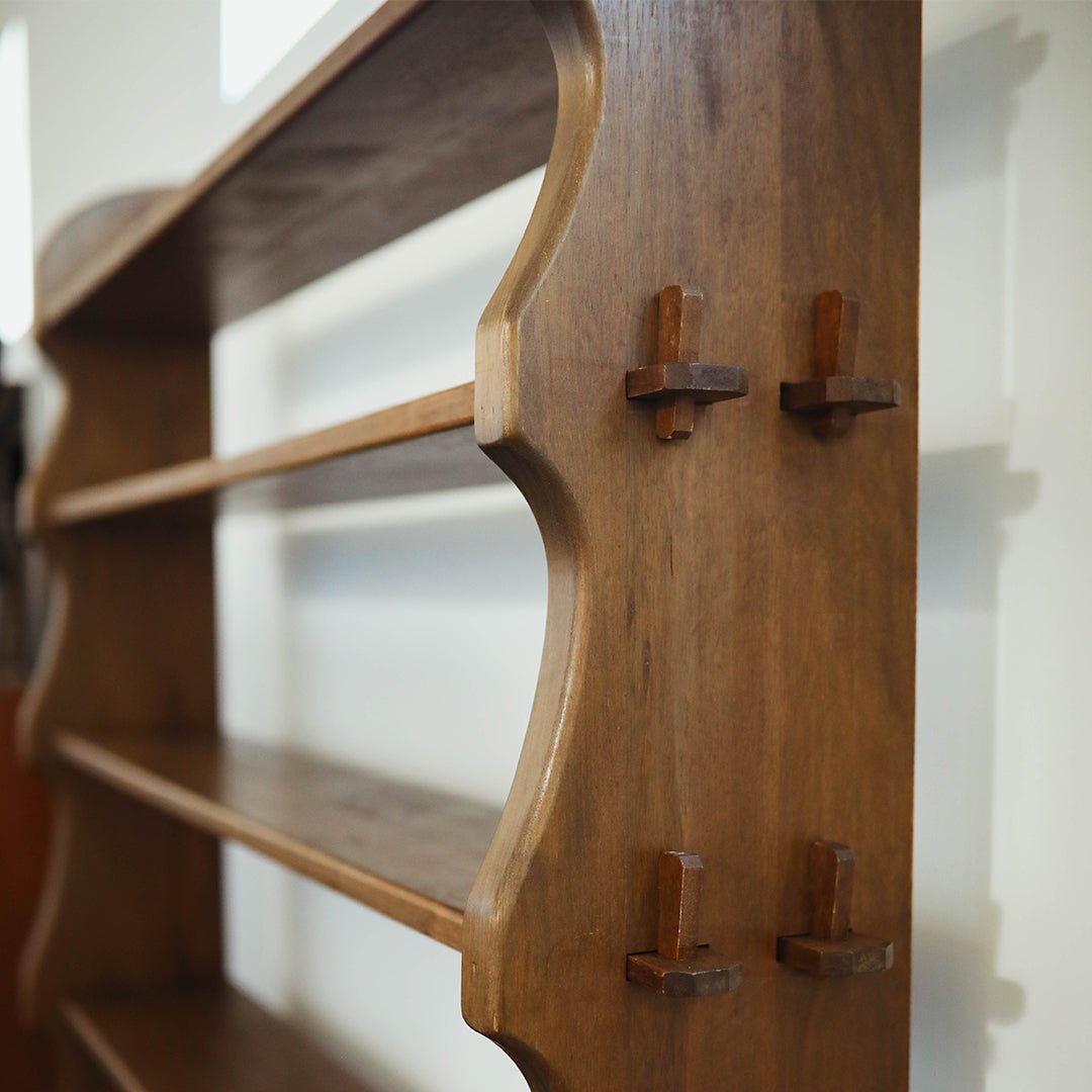 French Brutalist Open Etagere