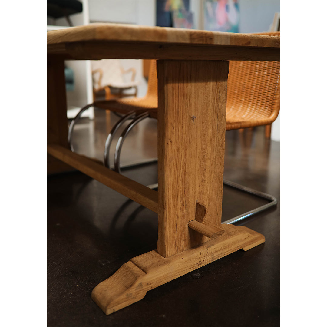 French Oak Dining Table