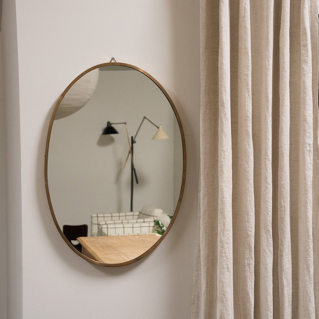 Vintage Italian Wall Mirror, Medium