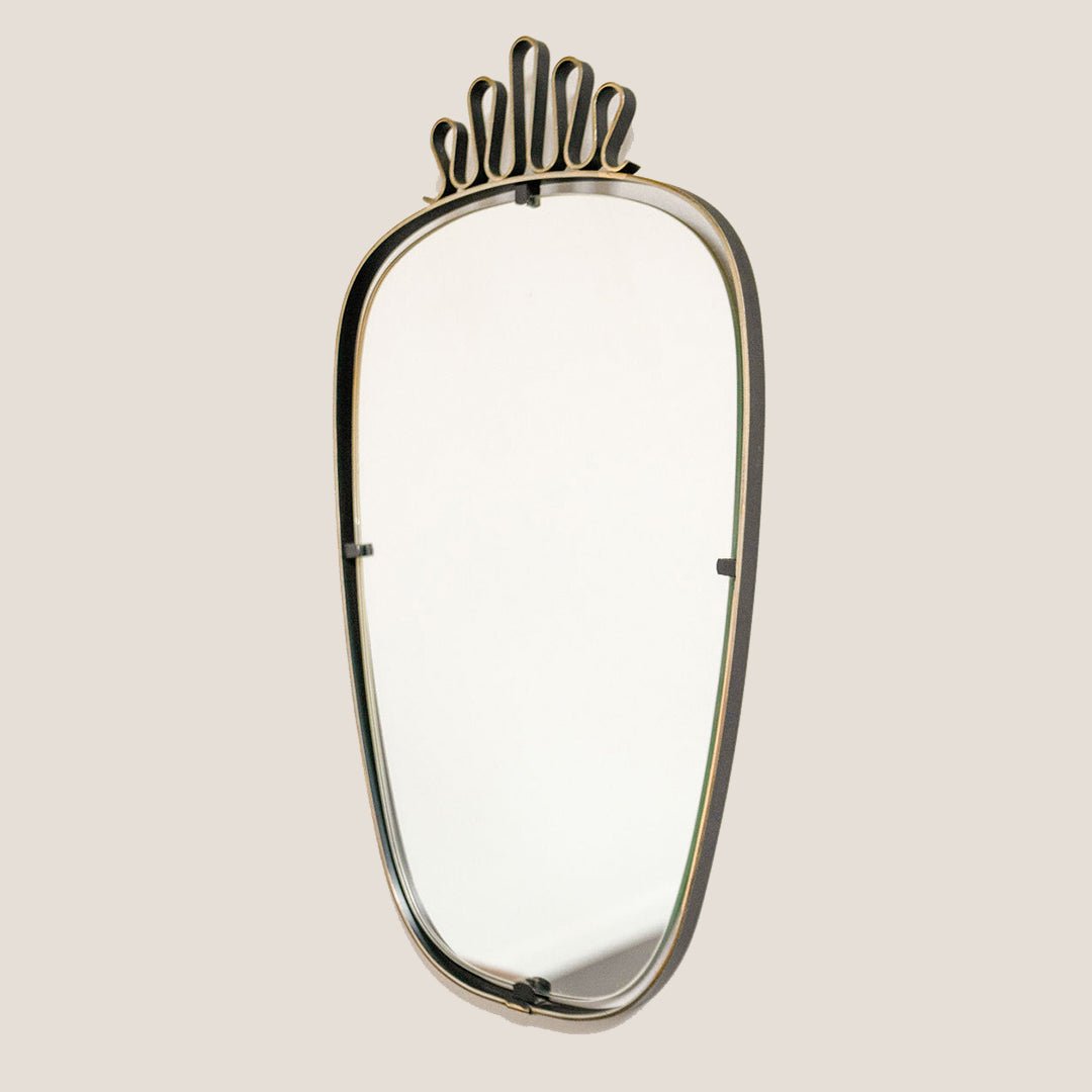 Vintage Italian Wall Mirror, Medium