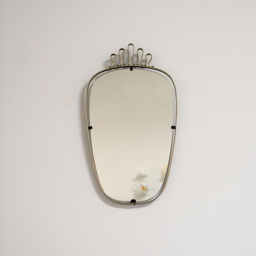 Vintage Italian Wall Mirror, Medium