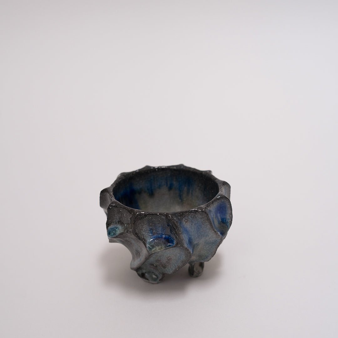 Japanese U-Turn Ushiro Footed Bowl, Small