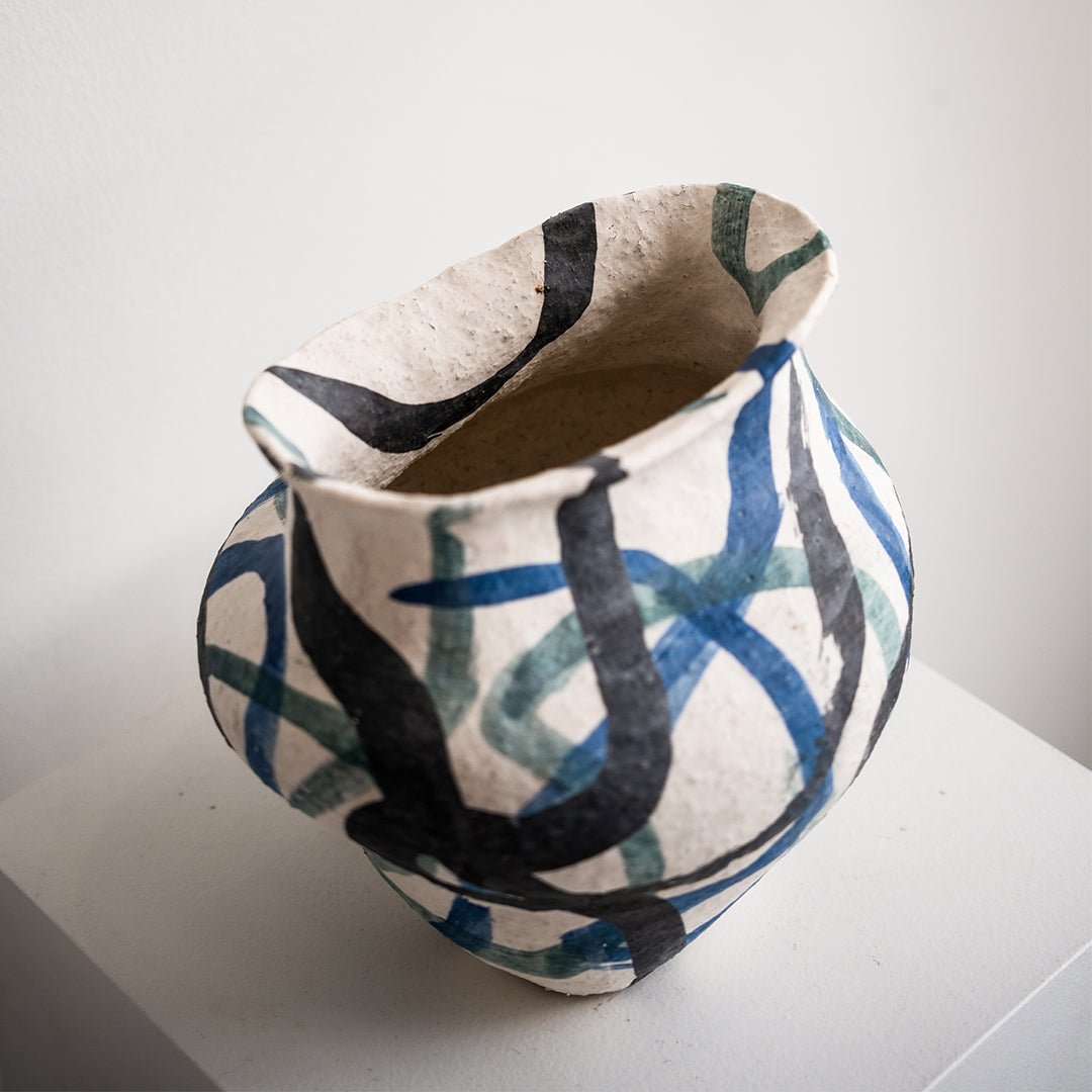 Wavy Abstract Pot