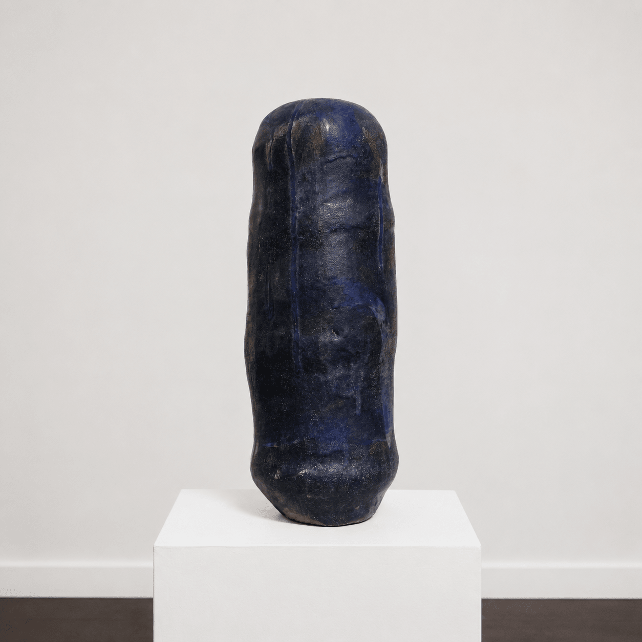 Blue Cylinder Vase, Large