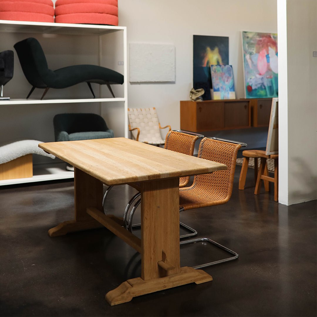 French Oak Dining Table