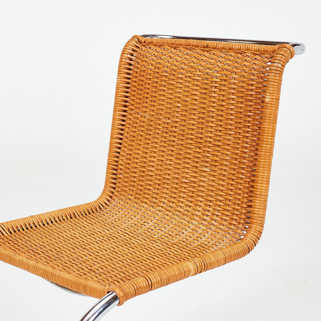 A Pair of Mies van der Rohe 'MR20' Cantilevered Chairs