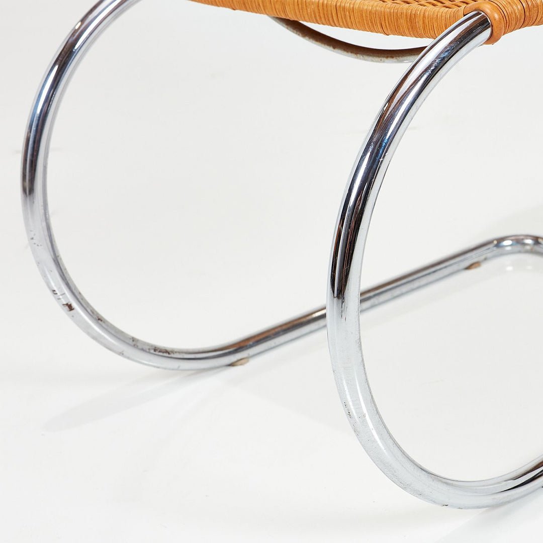 A Pair of Mies van der Rohe 'MR20' Cantilevered Chairs