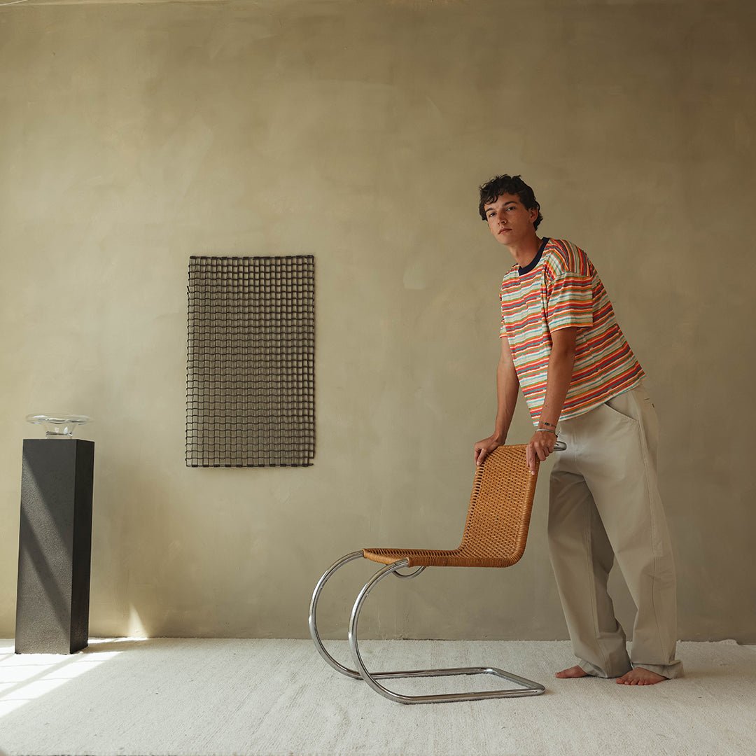 A Pair of Mies van der Rohe 'MR20' Cantilevered Chairs