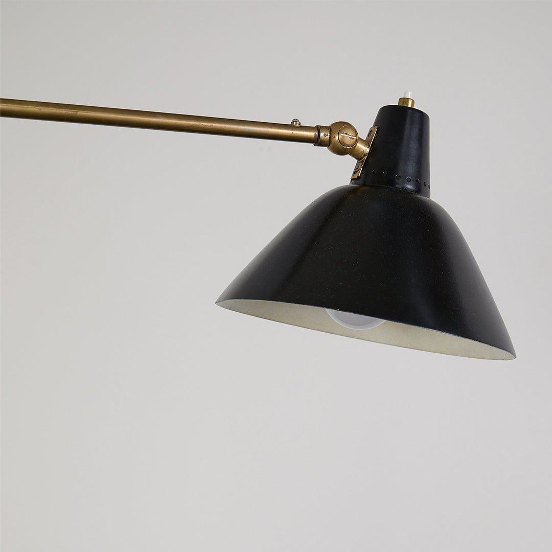 A Rare Stilnovo Articulating Floor Lamp, 1950’s