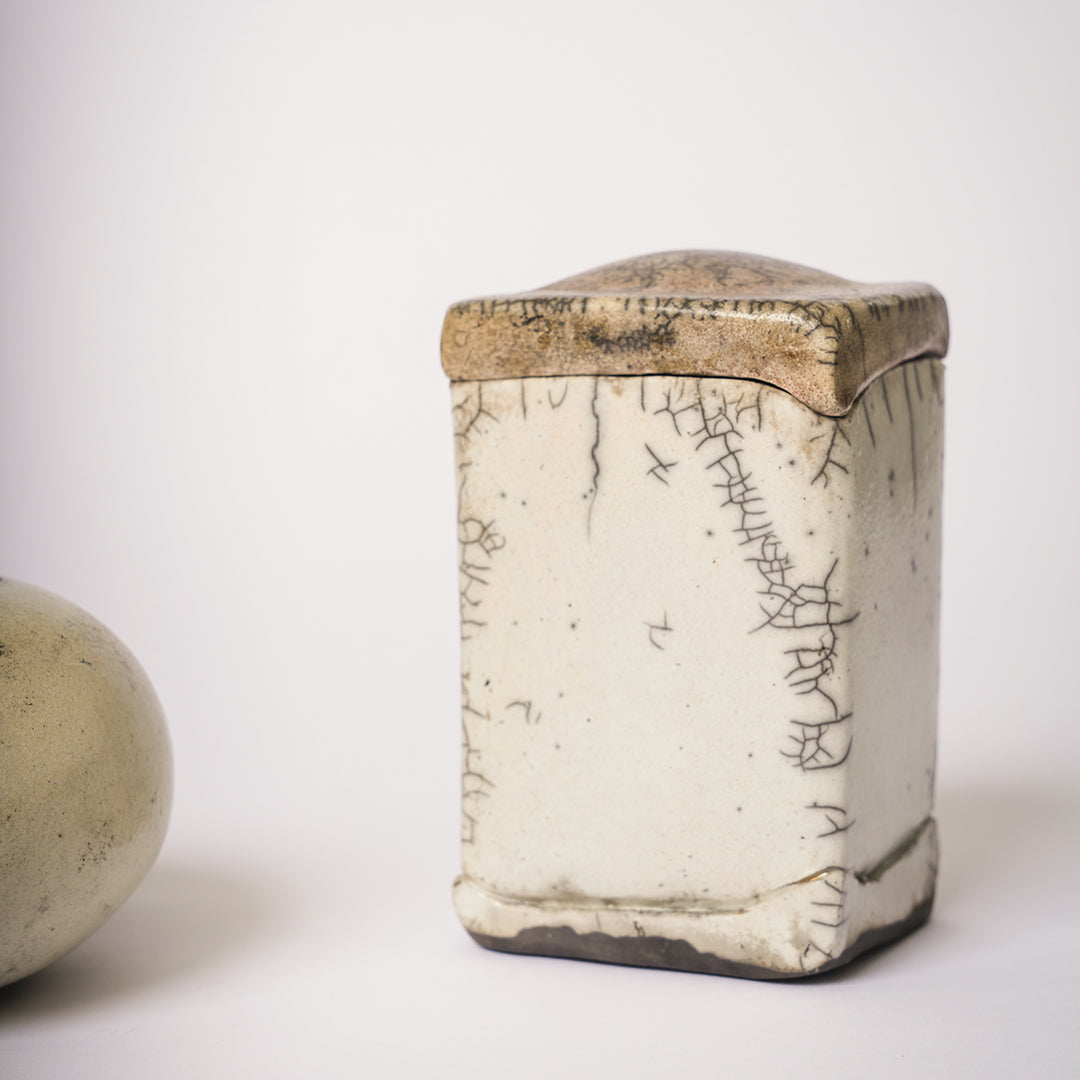 Studio Raku Pottery (sold ea.)