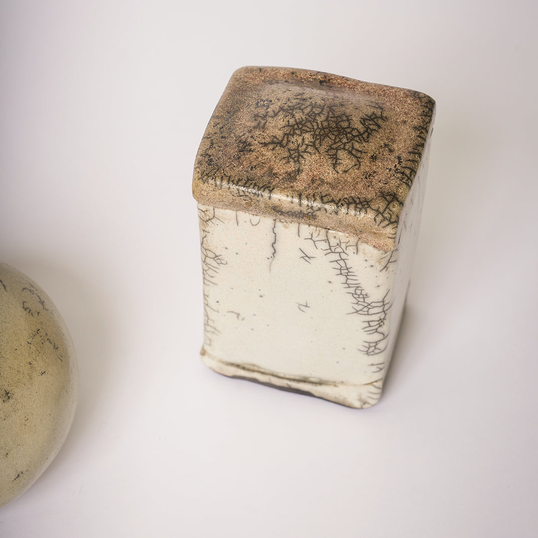 Studio Raku Pottery (sold ea.)