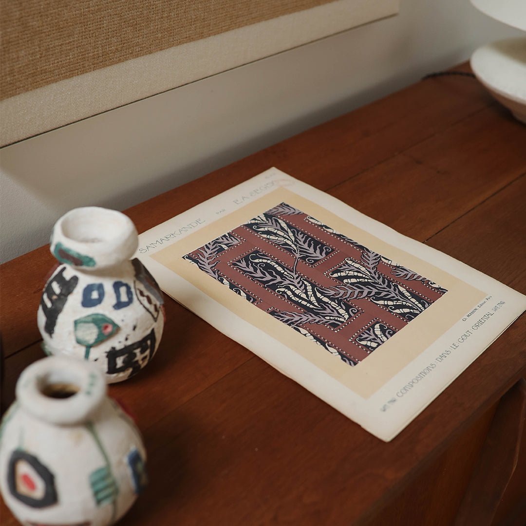 French Pochoir Illustrations by E.A. Séguy, 1920’s