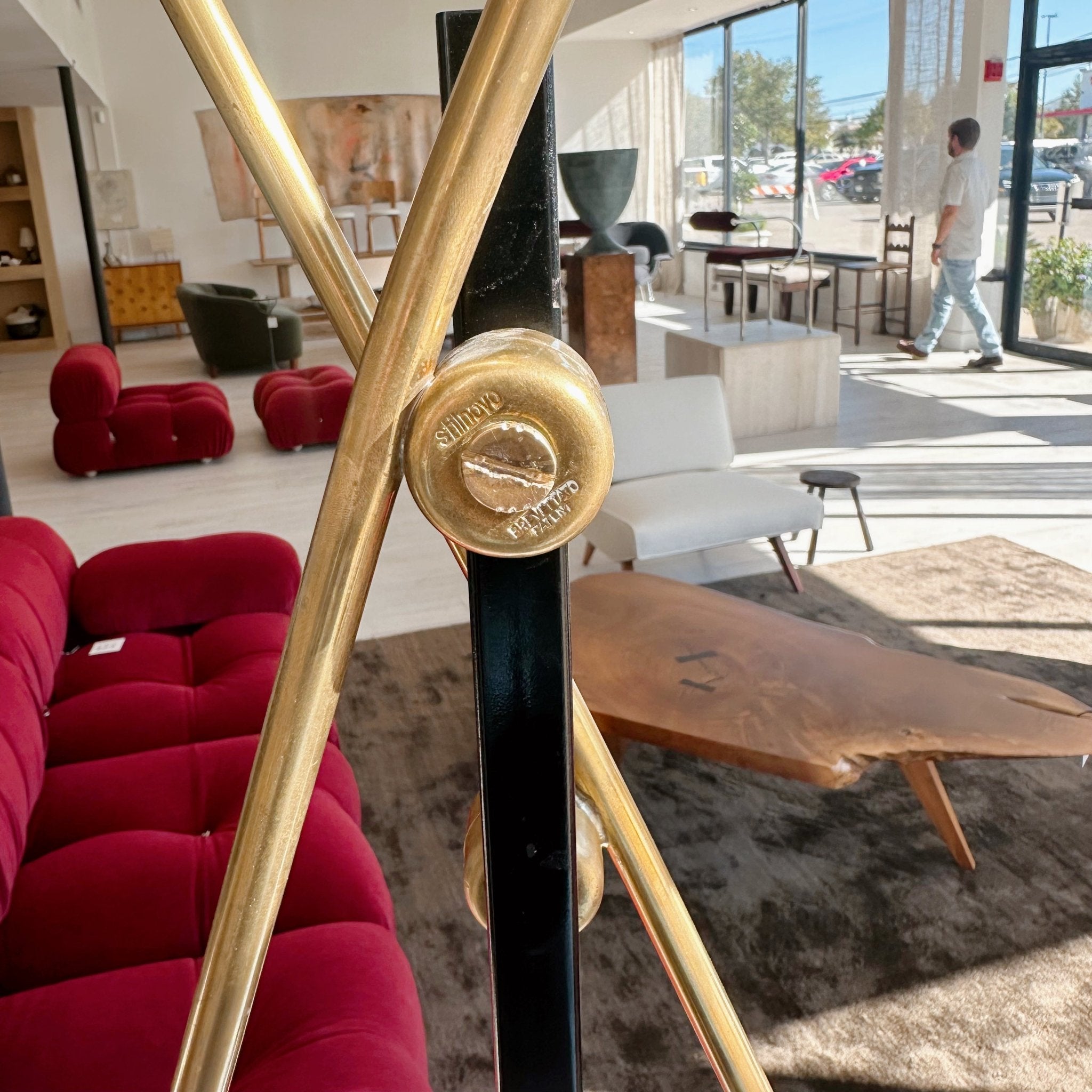 A Rare Stilnovo Articulating Floor Lamp, 1950’s