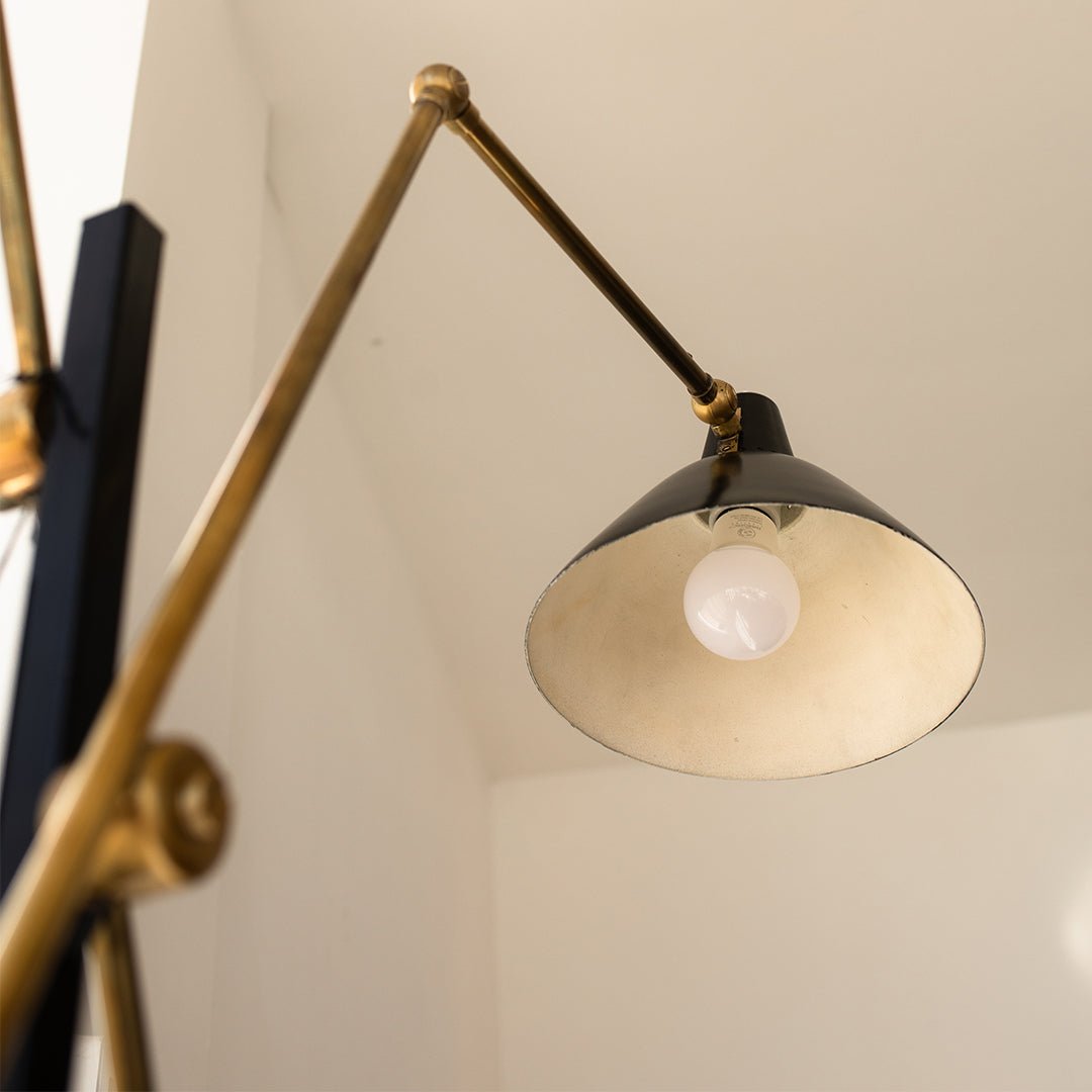 A Rare Stilnovo Articulating Floor Lamp, 1950’s