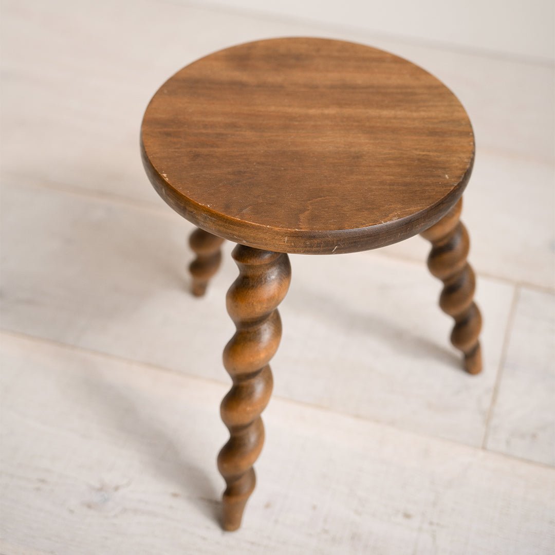 Stool with Twisted Legs