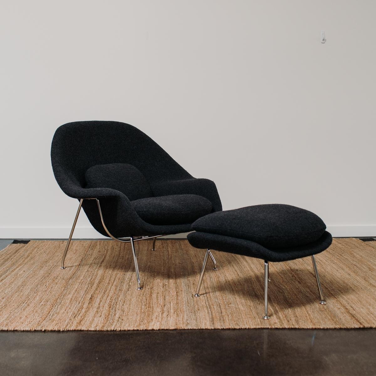 Womb Chair and Ottoman by Eero Saarinen
