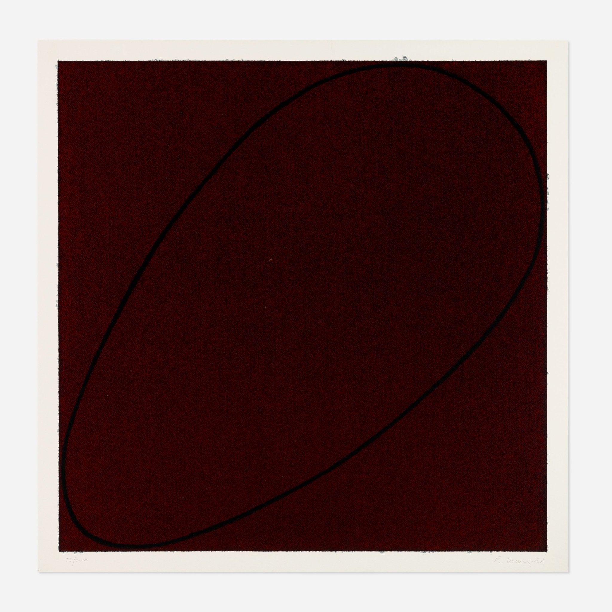 'Untitled' (From the Four X Four X Four Portfolio) by Robert Mangold