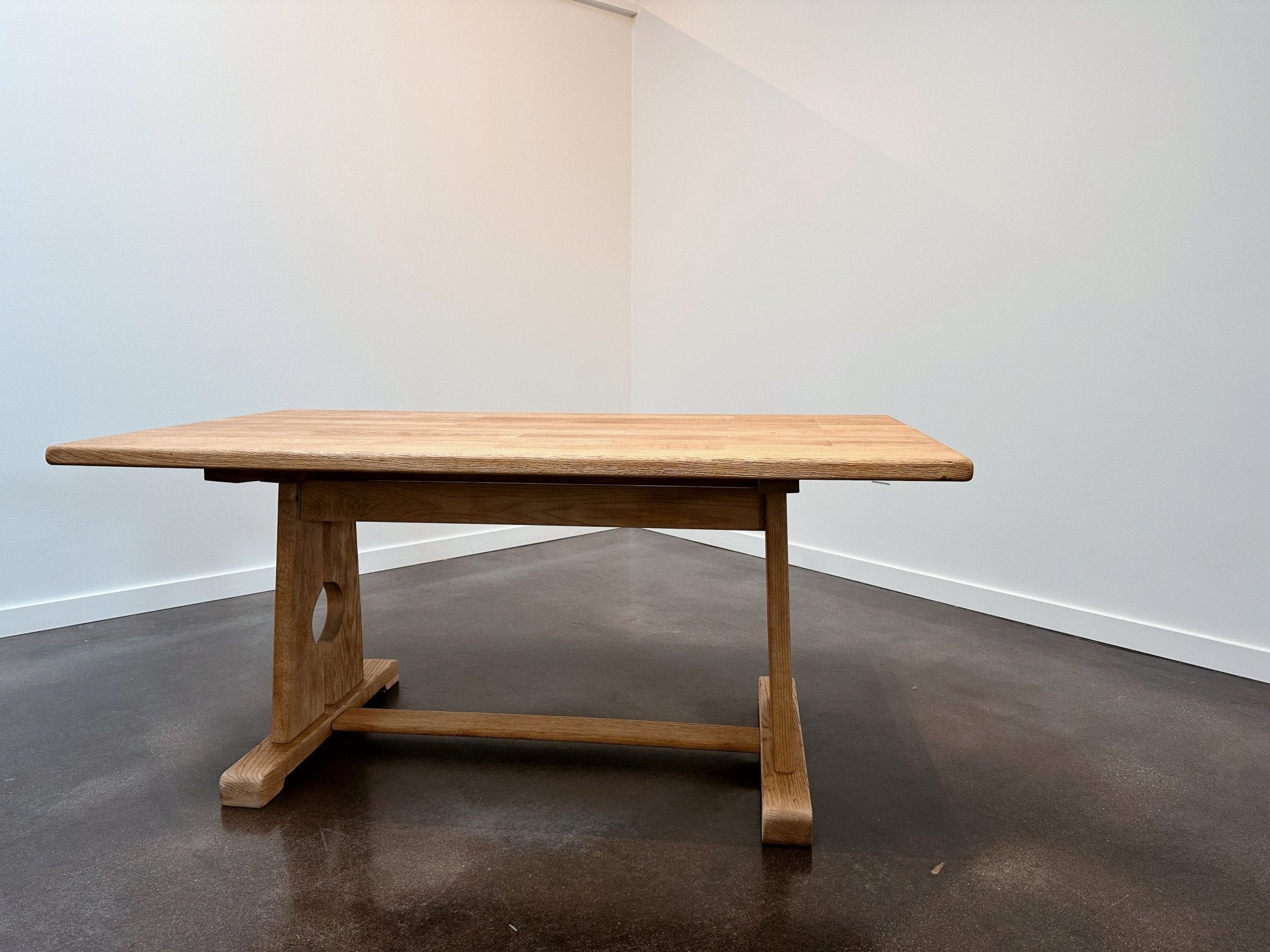 French Oak Dining Table
