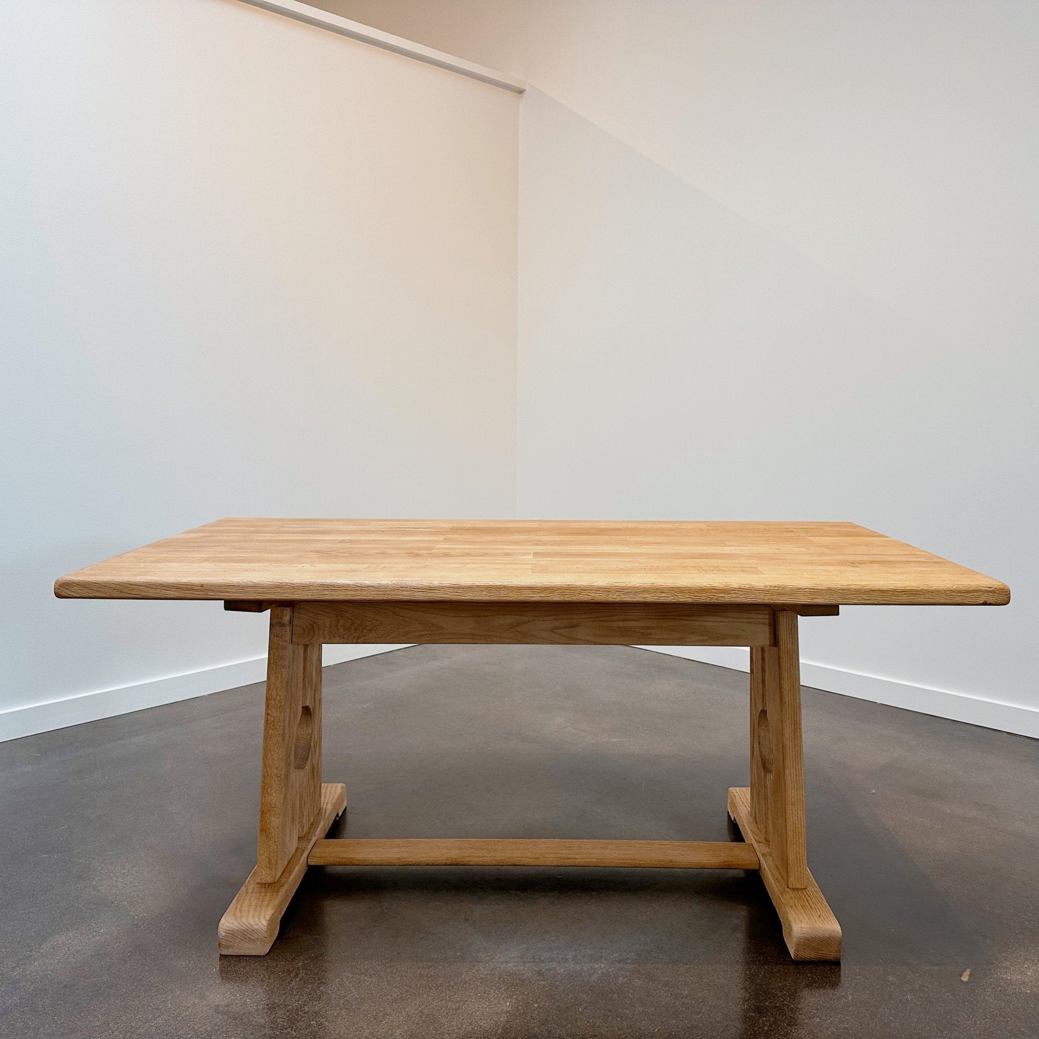 French Oak Dining Table