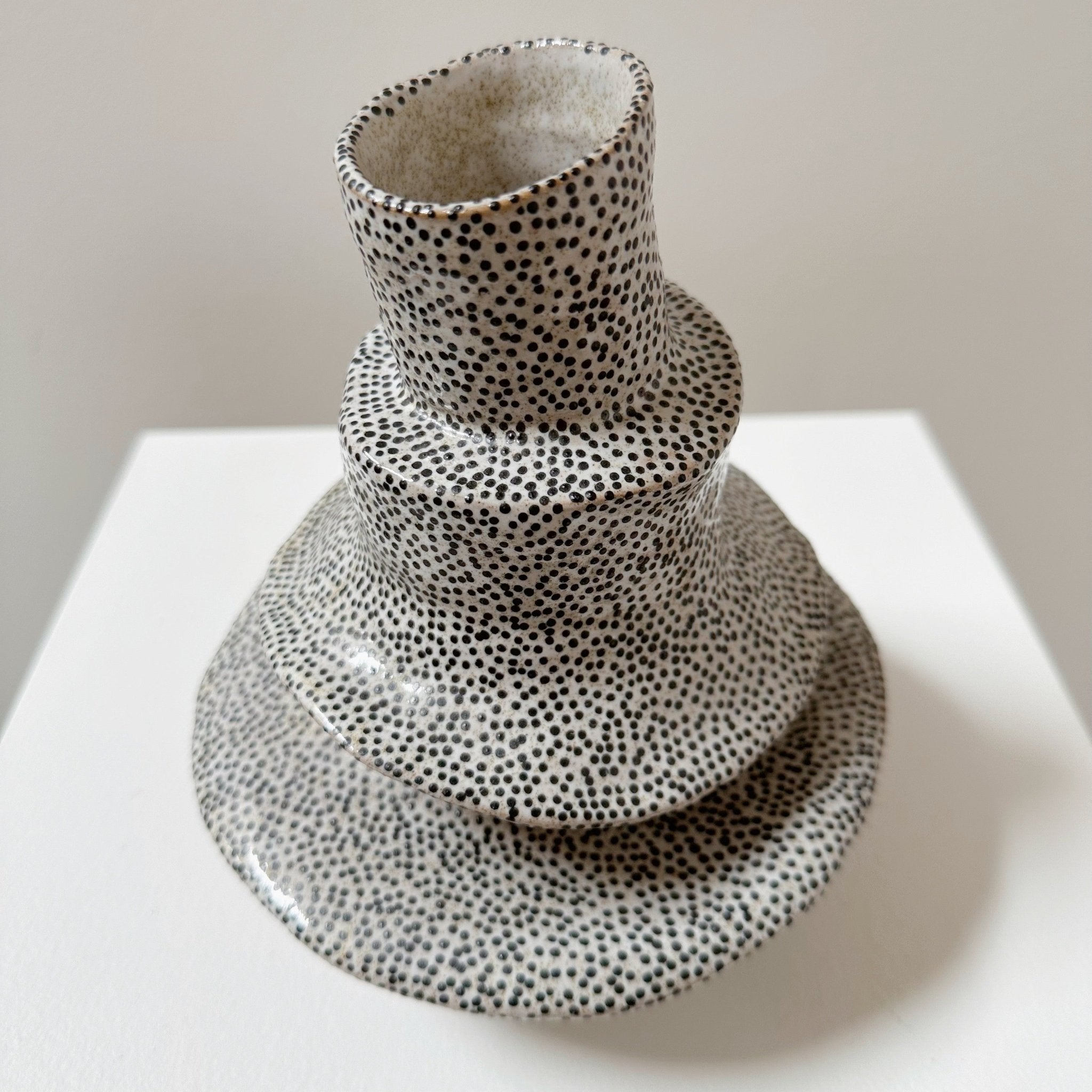 Low Speckled Vase no. 182