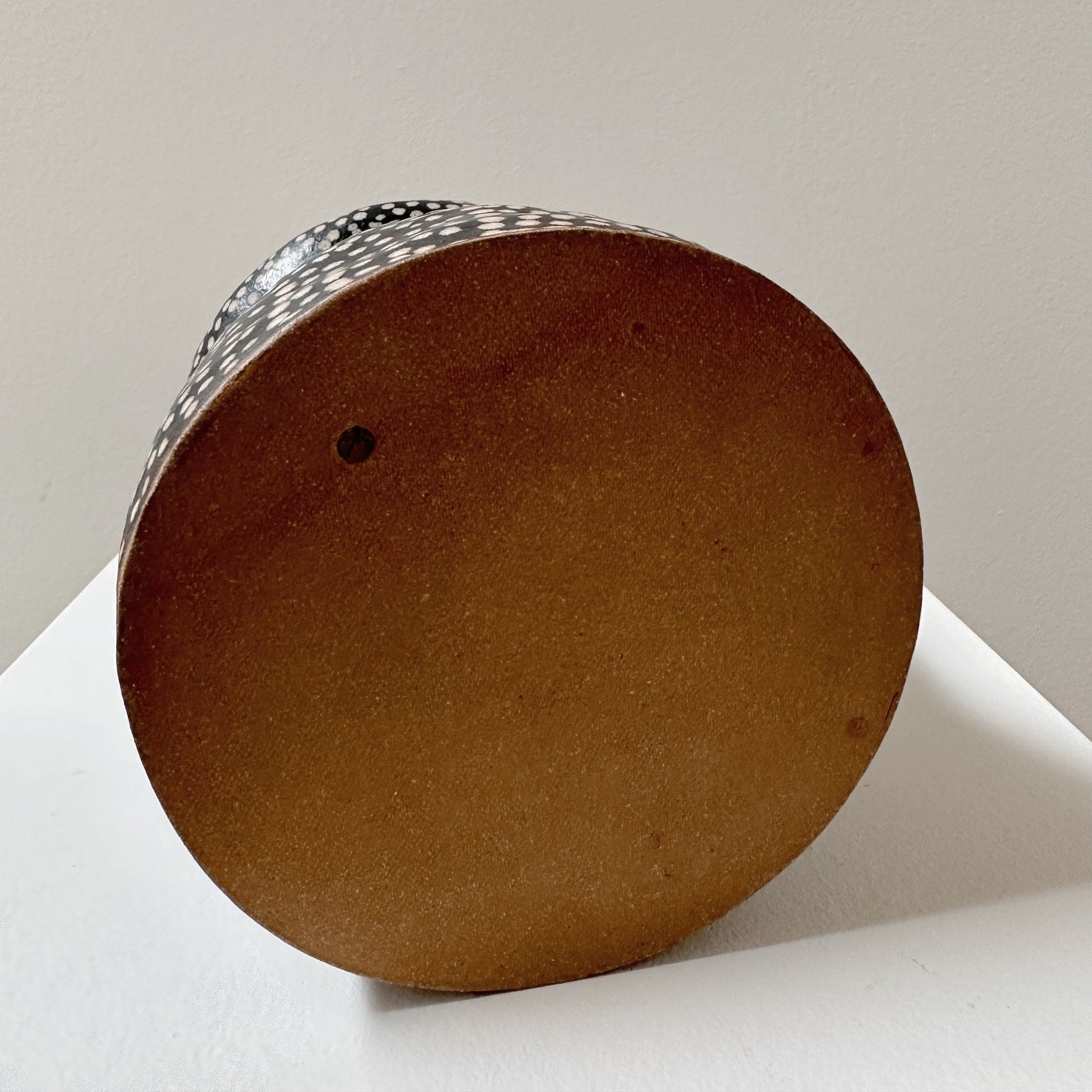 Two-Tone Dotted Vase no. 185