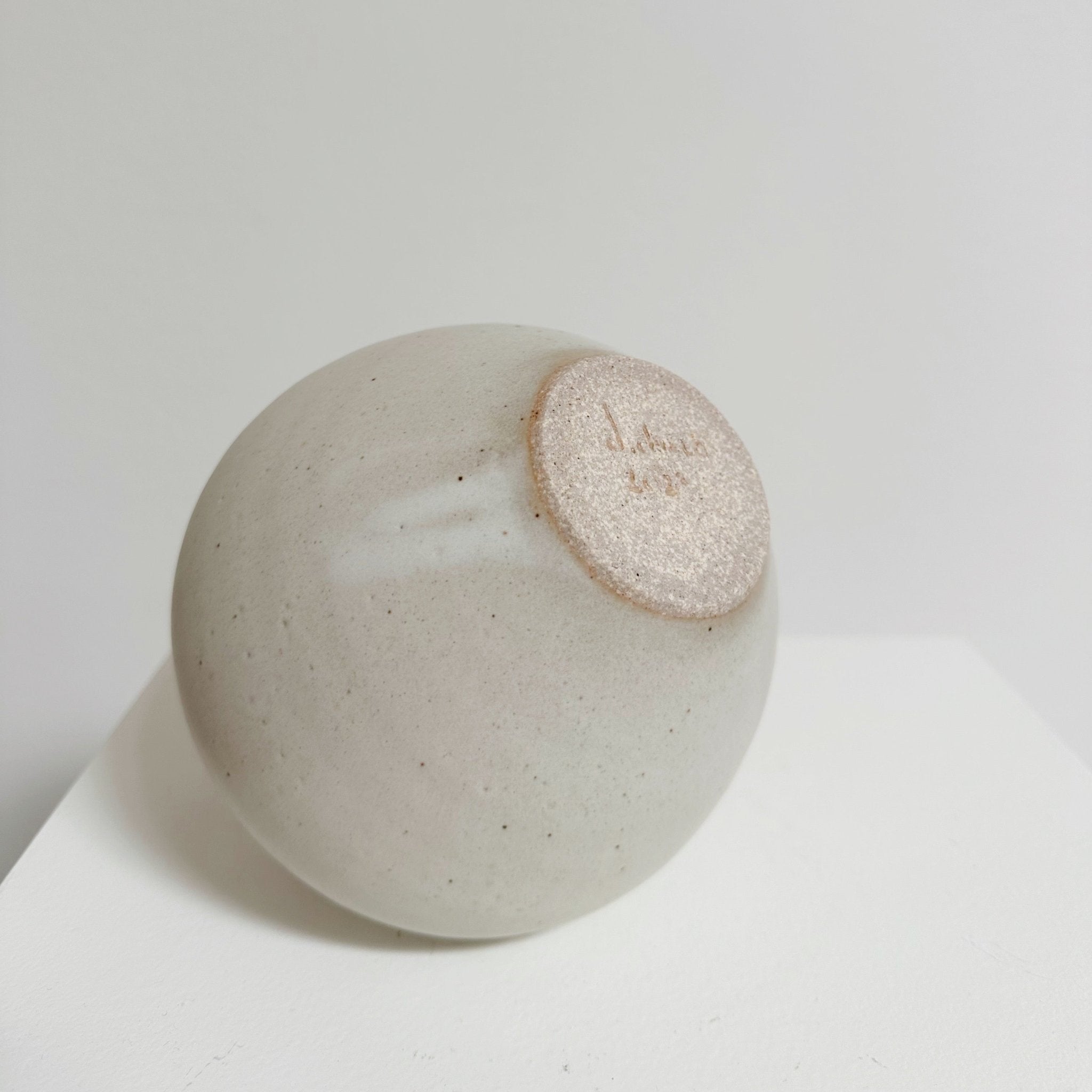Matte White Vase