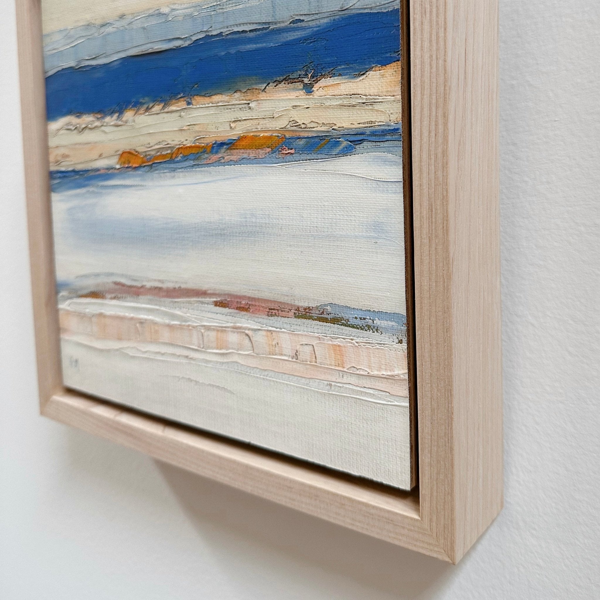 Original Oil on Board by Frederique Marteau, France